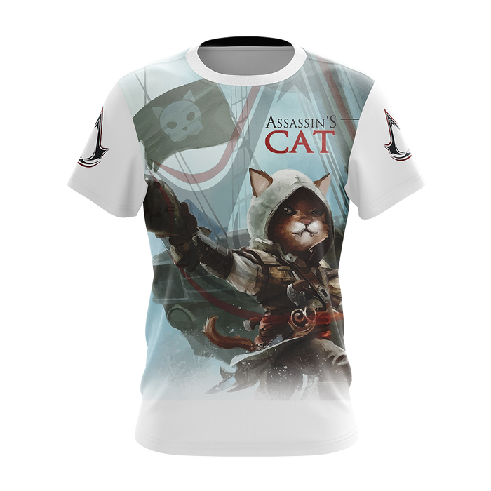 Assassins-Creed-III-IV-Cat-Unisex-3D-T-shirt-1