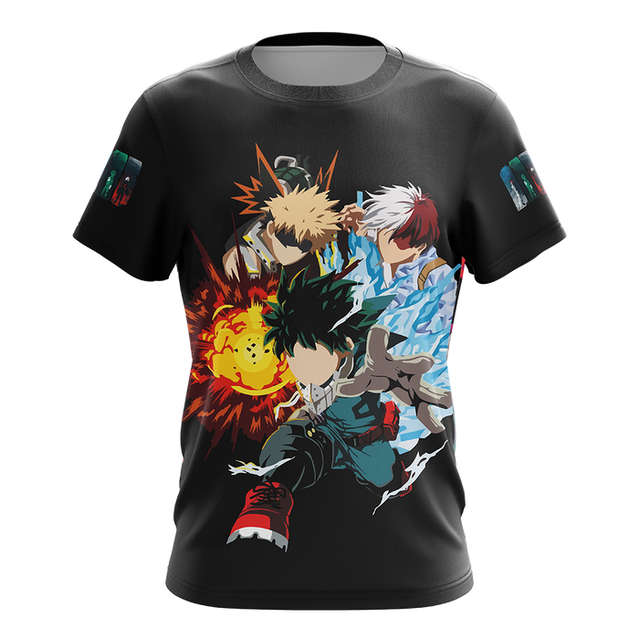 Boku-No-Hero-Acamedia-Midoriya-Izuku-Bakugo-Katsuki-Todoroki-Shouto-Unisex-3D-T-shirt-1