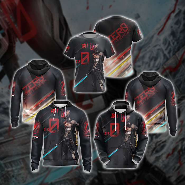 Borderlands-Zero-Assassin-New-Unisex-3D-T-shirt-3