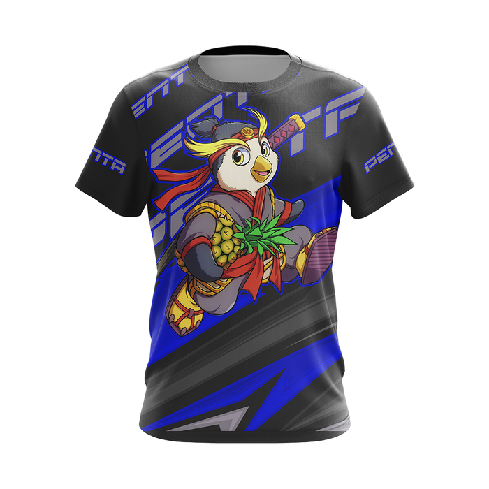 Crash-Bandicoot-Penta-Penguin-Unisex-3D-T-shirt-1