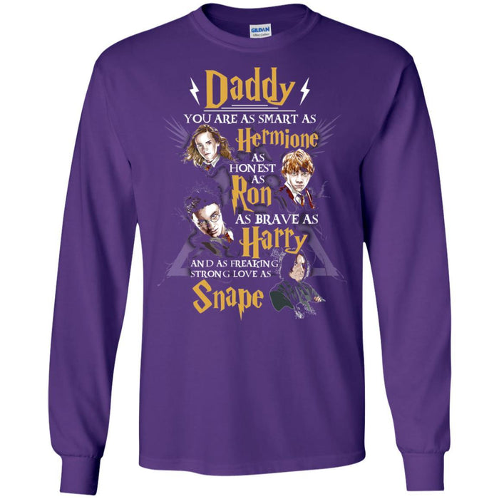 Daddy-You-Are-As-Smart-As-Hermione-As-Honest-As-Ron-As-Brave-As-Harry-Harry-Potter-Fan-T-shirt-1