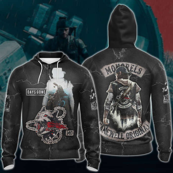 Days-Gone-Video-Game-3D-All-Over-Printed-T-shirt-Tank-Top-Zip-Hoodie-Pullover-Hoodie-Hawaiian-Shirt-Beach-Shorts-Jogger-3