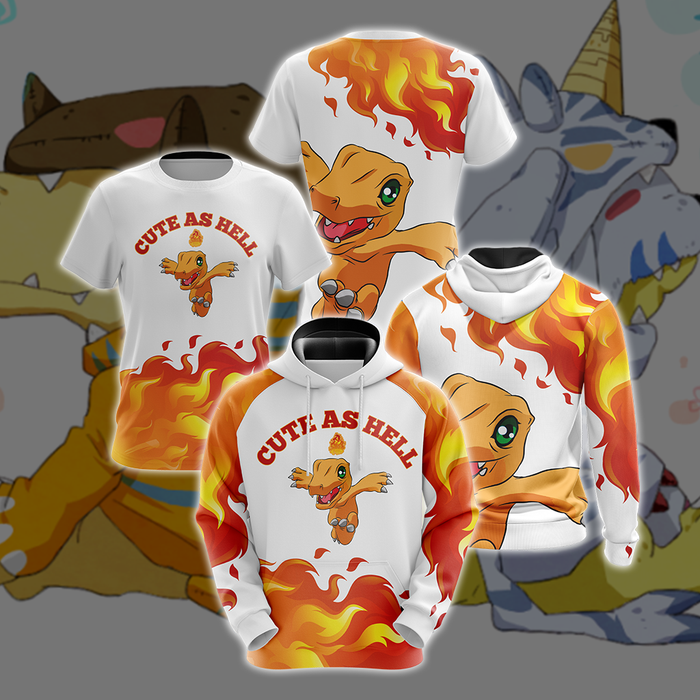 Digimon-Agumon-Cute-As-Hell-Unisex-3D-T-shirt-3