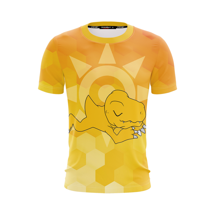Digimon-Agumon-New-Style-Unisex-3D-T-shirt-1