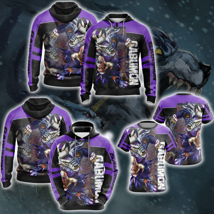 Digimon-Gabumon-Unisex-3D-T-shirt-3