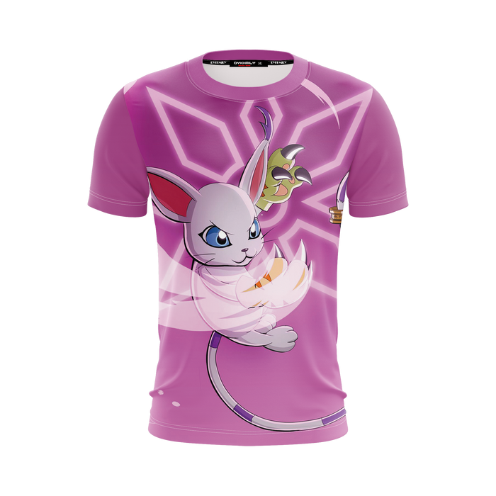 Digimon-Gatomon-Unisex-3D-T-shirt-1