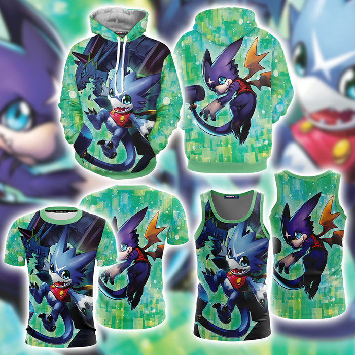 Digimon-Gumdramon-Unisex-3D-T-shirt-3