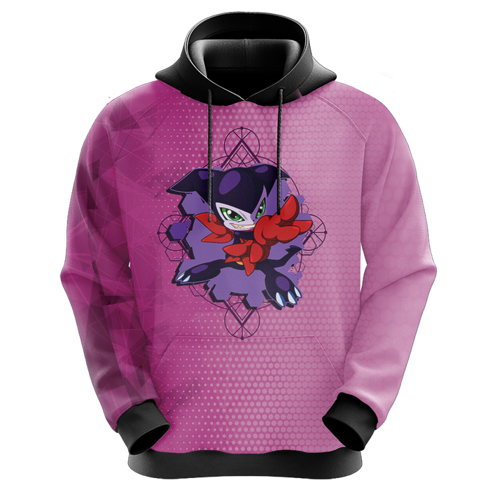 Digimon-Impmon-Chibi-Unisex-3D-T-shirt-2