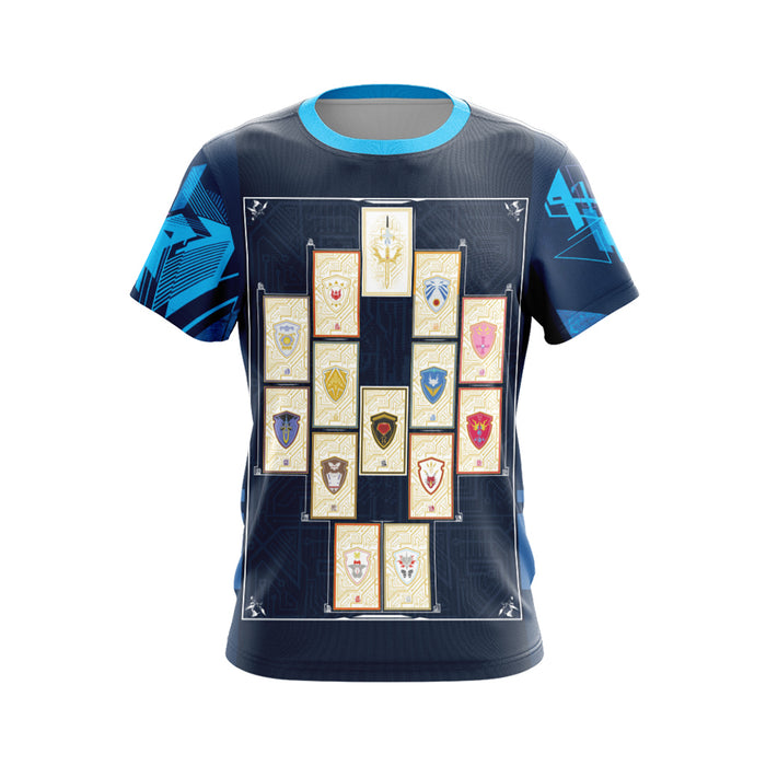 Digimon-Monster-Knights-of-Yggdrasil-Unisex-3D-T-shirt-1