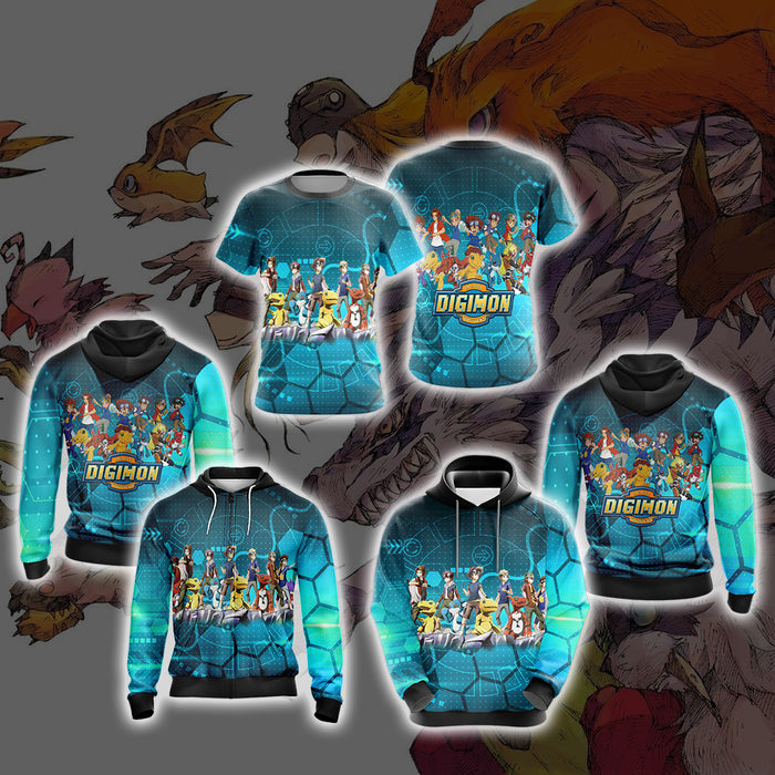 Digimon-New-Collection-Unisex-3D-T-shirt-3