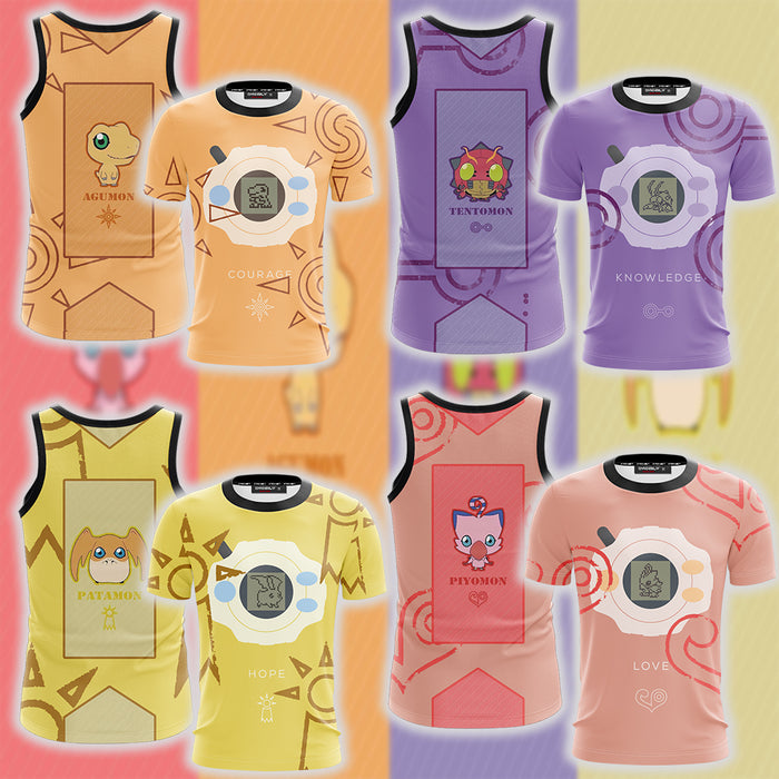 Digimon-The-Crest-Of-Hope-Patamon-Unisex-3D-T-shirt-1