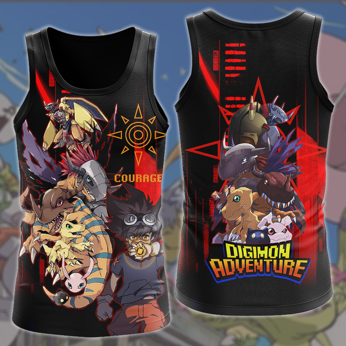 Digimon-Video-Game-All-Over-Printed-T-shirt-Tank-Top-Zip-Hoodie-Pullover-Hoodie-Hawaiian-Shirt-Beach-Shorts-Joggers-1