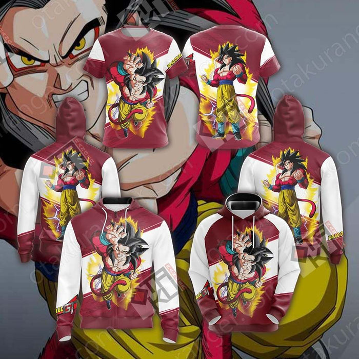 Dragon-Ball-GT-Super-Saiyan-4-Goku-Unisex-3D-T-shirt-3