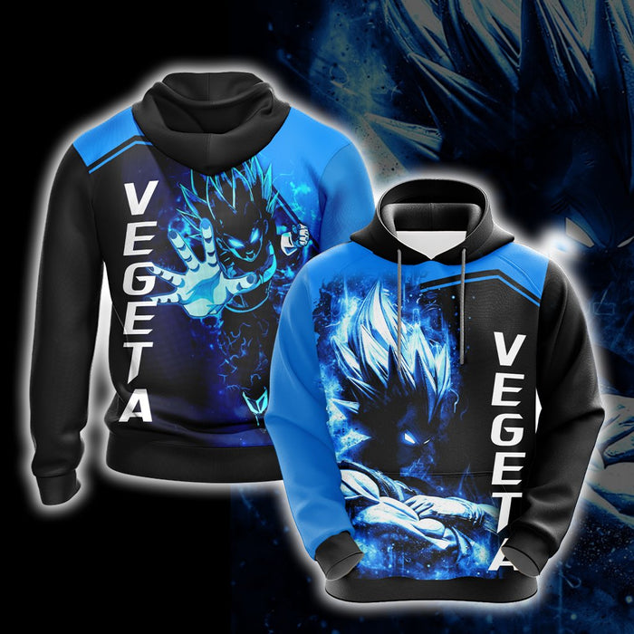 Dragon-Ball-Vegeta-Unisex-3D-T-shirt-Zip-Hoodie-2
