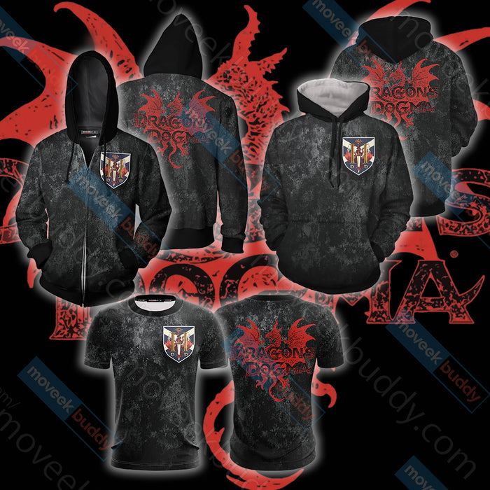 Dragons-Dogma-Unisex-3D-T-shirt-3