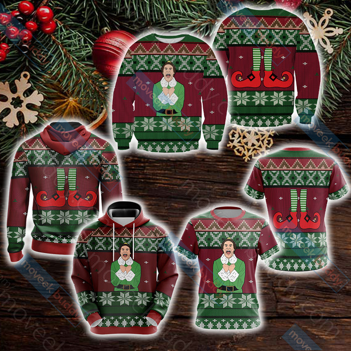 Elf-2003-Unisex-3D-T-shirt-3