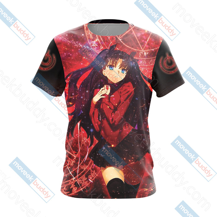 Fate-Stay-Night-Rin-Unisex-3D-T-shirt-1