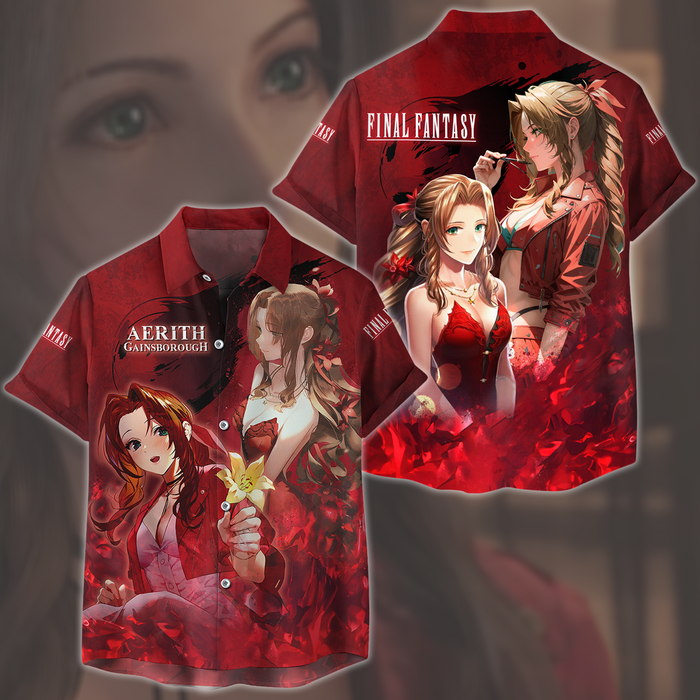 Final-Fantasy-VII-Rebirth-Aerith-Gainsborough-Video-Game-All-Over-Printed-T-shirt-Tank-Top-Zip-Hoodie-Pullover-Hoodie-Hawaiian-Shirt-Beach-Shorts-Joggers-2