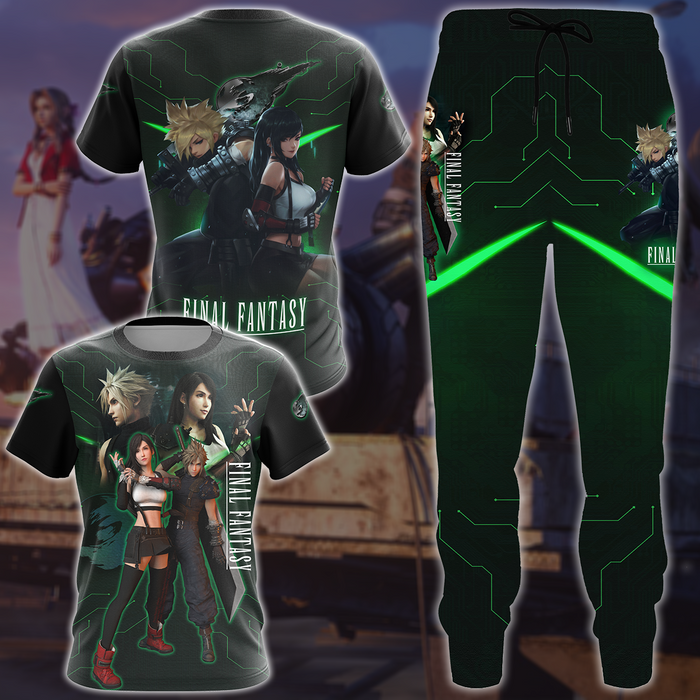 Final-Fantasy-VII-Video-Game-3D-All-Over-Printed-T-shirt-Tank-Top-Zip-Hoodie-Pullover-Hoodie-Hawaiian-Shirt-Beach-Shorts-Joggers-2