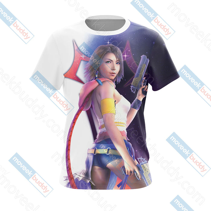 Final-Fantasy-X-2-Yuna-Unisex-3D-T-shirt-1