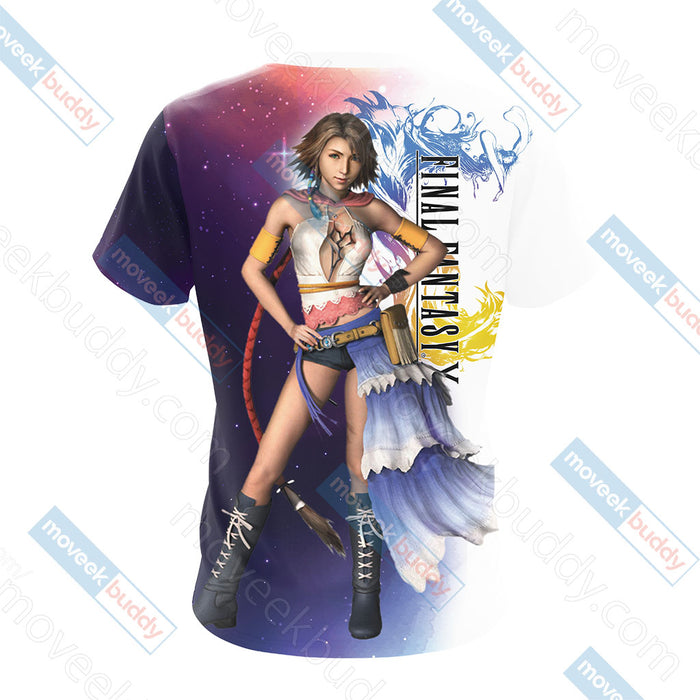Final-Fantasy-X-2-Yuna-Unisex-3D-T-shirt-2