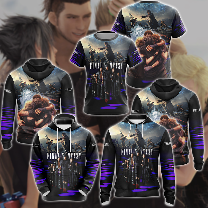 Final-Fantasy-XV-Video-Game-3D-All-Over-Print-T-shirt-Tank-Top-Zip-Hoodie-Pullover-Hoodie-Hawaiian-Shirt-Beach-Shorts-Jogger-2