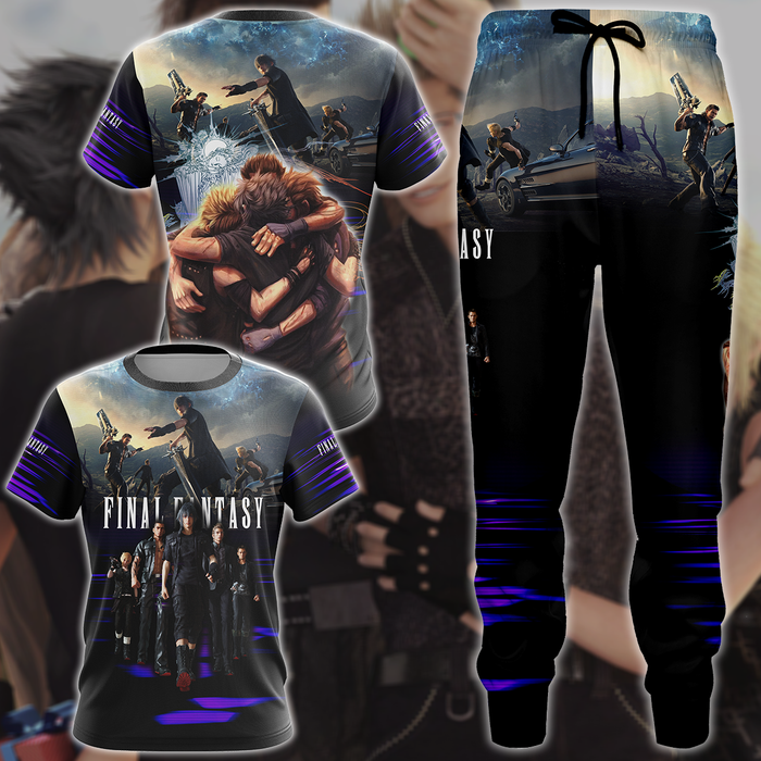 Final-Fantasy-XV-Video-Game-3D-All-Over-Print-T-shirt-Tank-Top-Zip-Hoodie-Pullover-Hoodie-Hawaiian-Shirt-Beach-Shorts-Jogger-3
