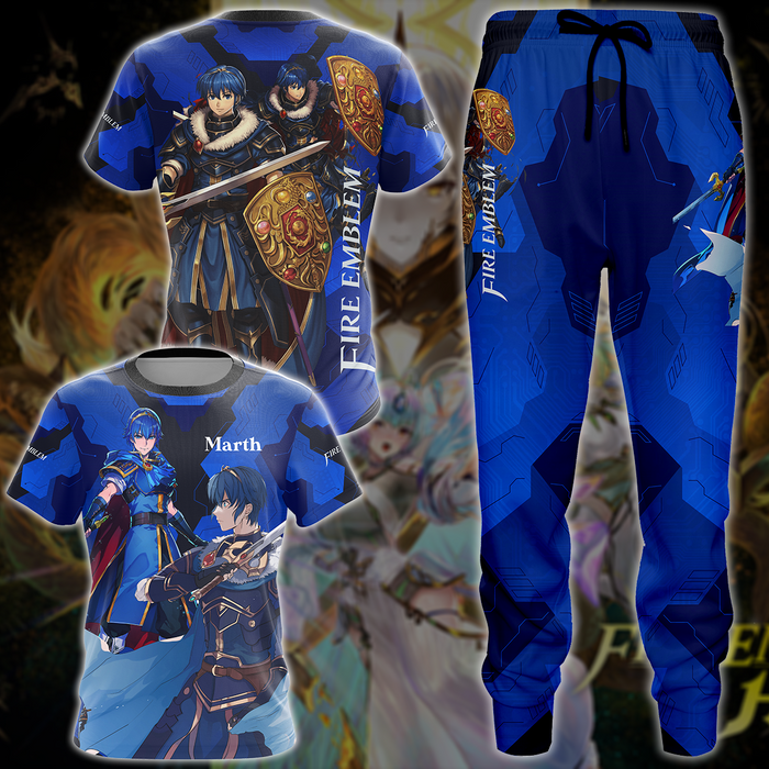 Fire-Emblem-Marth-Video-Game-3D-All-Over-Printed-T-shirt-Tank-Top-Zip-Hoodie-Pullover-Hoodie-Hawaiian-Shirt-Beach-Shorts-Jogger-2