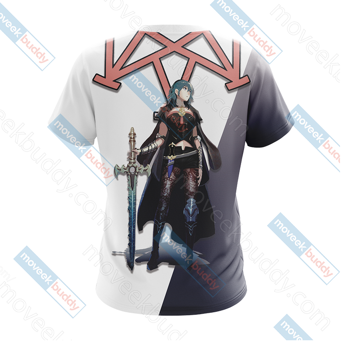 Fire-Emblem-Three-Houses-Female-Byleth-Unisex-3D-T-shirt-2