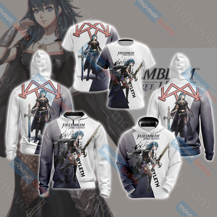 Fire-Emblem-Three-Houses-Female-Byleth-Unisex-3D-T-shirt-3