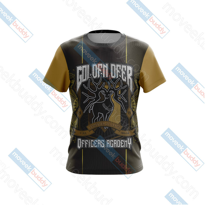 Fire-Emblem-Three-Houses-The-Golden-Deer-Unisex-3D-T-shirt-1