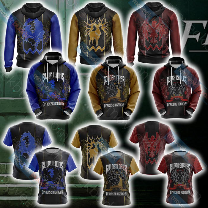 Fire-Emblem-Three-Houses-The-Golden-Deer-Unisex-3D-T-shirt-3