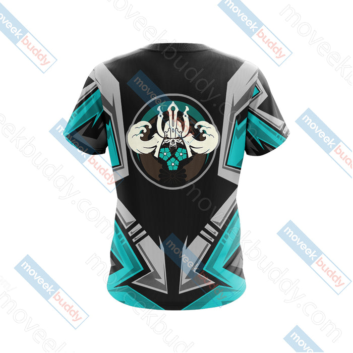 For-Honor-Samurai-Unisex-3D-T-shirt-2