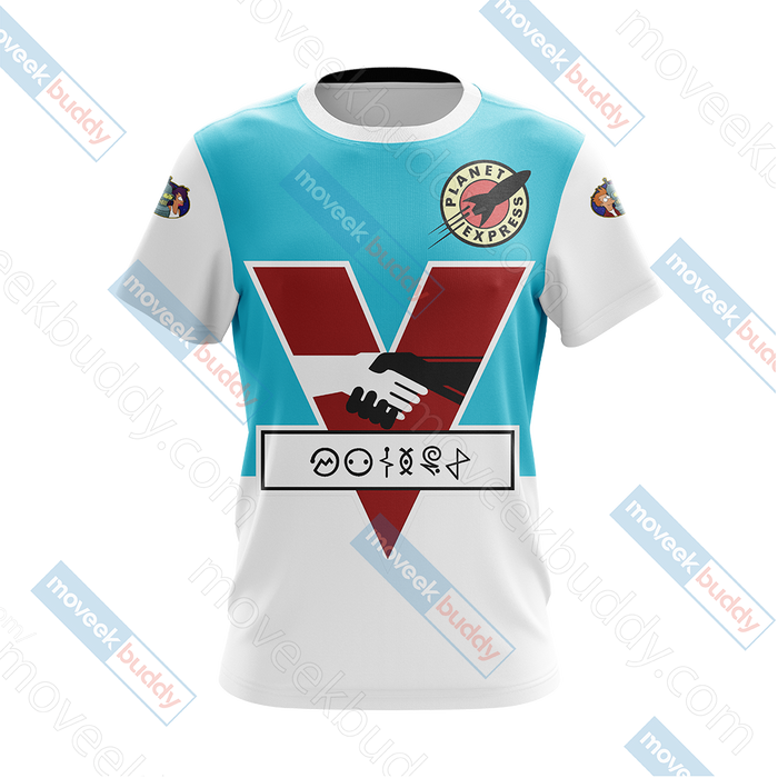 Futurama-New-Unisex-3D-T-shirt-1