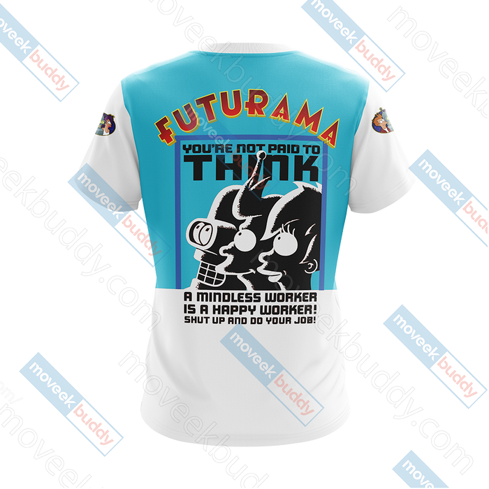 Futurama-New-Unisex-3D-T-shirt-2