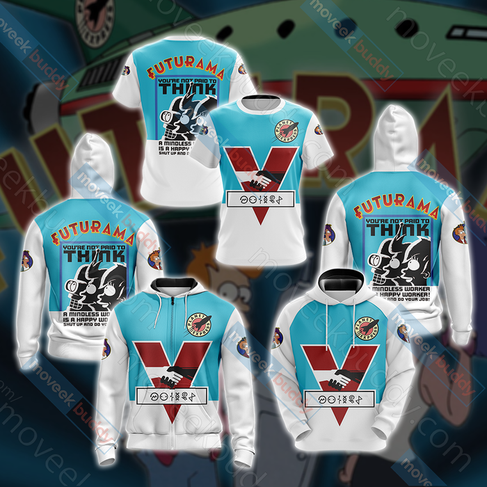 Futurama-New-Unisex-3D-T-shirt-3