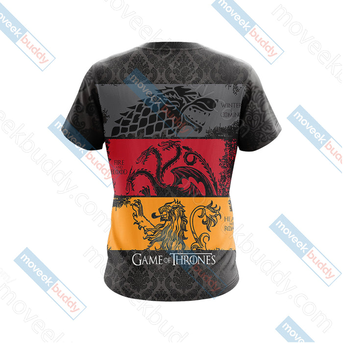 Lannister Unisex 3D T-shirt Lannister Unisex 3D T-shirt