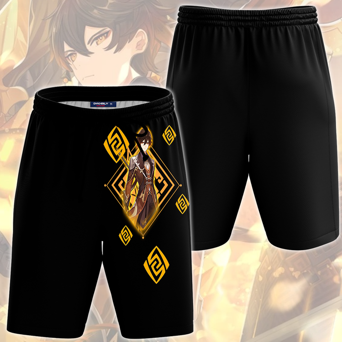 Genshin-Impact-Zhongli-Video-Game-All-Over-Printed-T-shirt-Tank-Top-Zip-Hoodie-Pullover-Hoodie-Hawaiian-Shirt-Beach-Shorts-Joggers-3