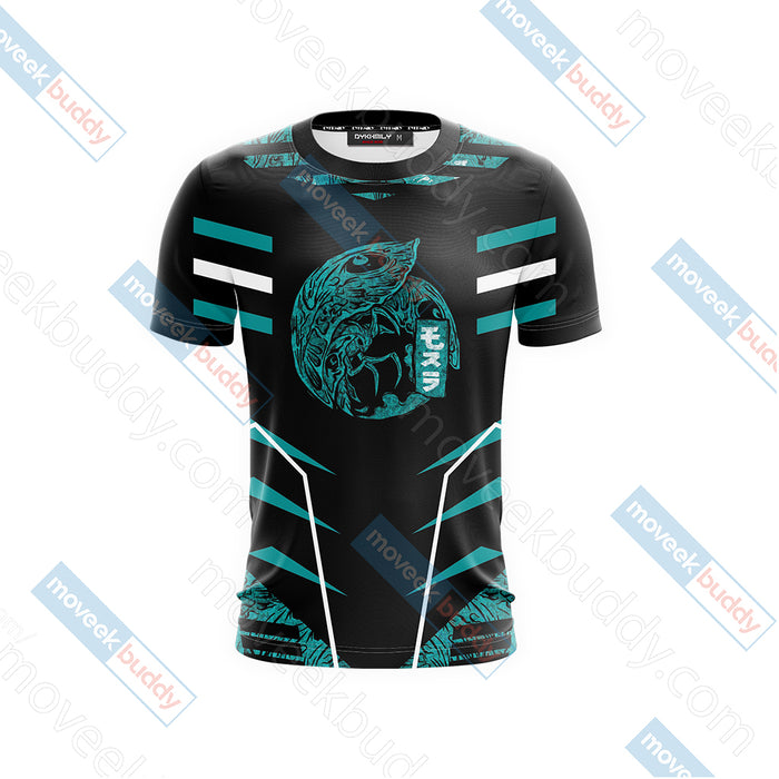 Godzilla-Mothra-Unisex-3D-T-shirt-1