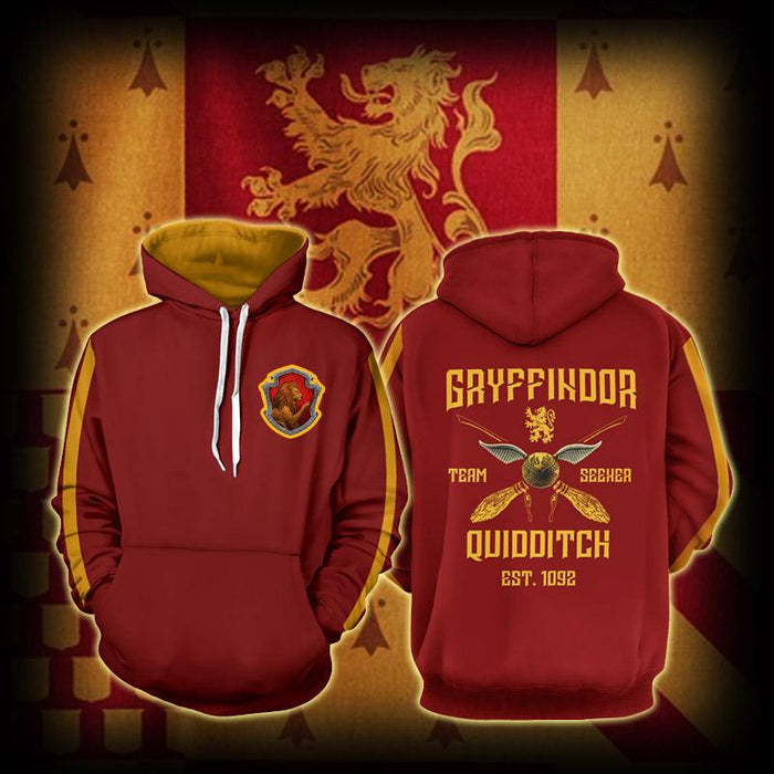 Gryffindor-Quidditch-Team-Est-1092-Harry-Potter-Unisex-3D-T-shirt-1