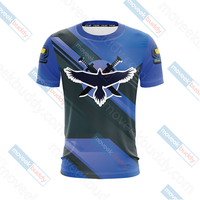 Halo-Blue-Team-New-Unisex-3D-T-shirt-1