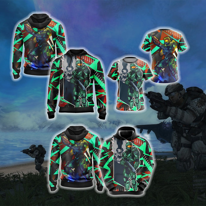 Halo-Combat-Evolved-New-Style-Unisex-3D-T-shirt-3