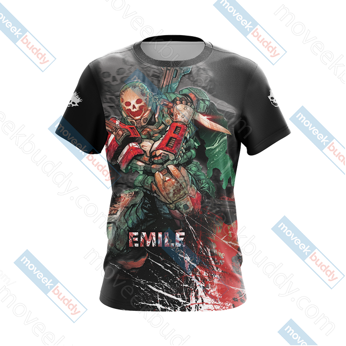 Halo-Emile-Unisex-3D-T-shirt-1
