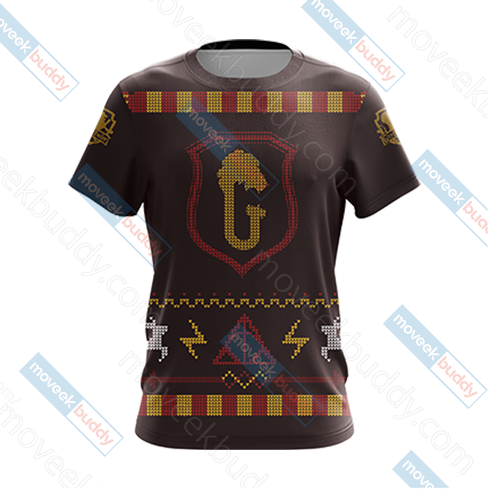 Harry-Potter-Brave-Like-A-Gryffindor-Winter-Style-Unisex-3D-T-shirt-1