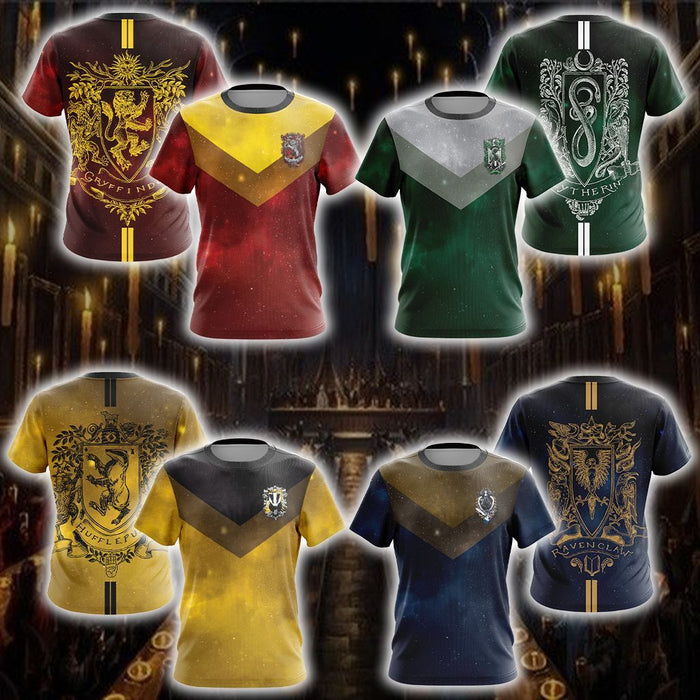 Harry-Potter-Hogwarts-House-Gryffindor-Slytherin-Ravenclaw-Hufflepuff-T-shirt-Zip-Hoodie-Pullover-Hoodie-1