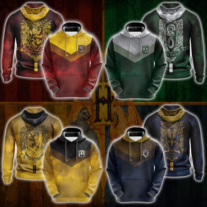 Harry-Potter-Hogwarts-House-Gryffindor-Slytherin-Ravenclaw-Hufflepuff-T-shirt-Zip-Hoodie-Pullover-Hoodie-2