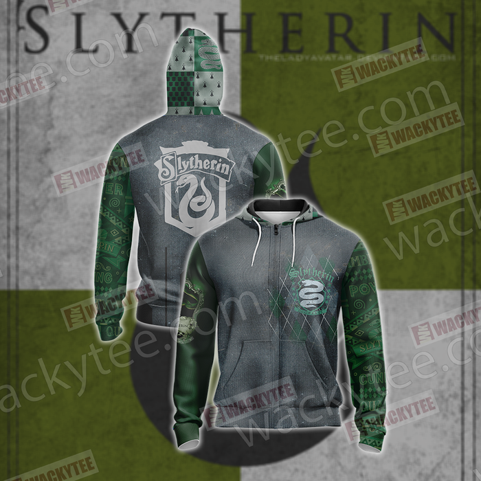 Harry-Potter-Slytherin-House-Unisex-3D-T-shirt-1