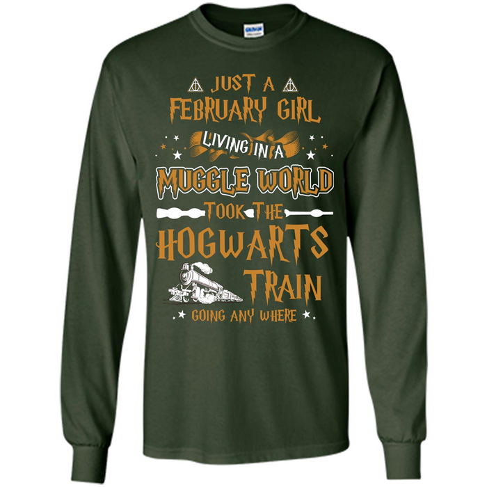 Harry-Potter-T-shirt-Just-A-February-Girl-Living-In-A-Muggle-World-1