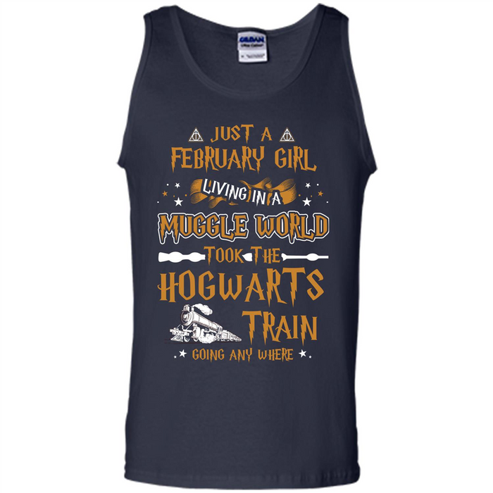 Harry-Potter-T-shirt-Just-A-February-Girl-Living-In-A-Muggle-World-1