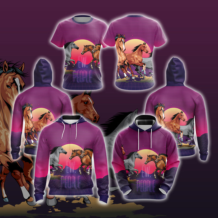 Horse-Ew-People-Unisex-3D-T-shirt-2